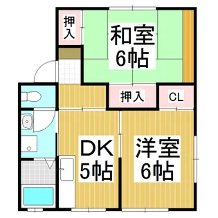 メゾン・シャトー 2番館【3号室】の間取り