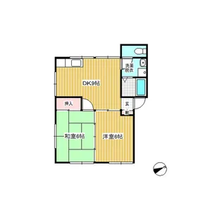 ササキハイツ【B-1号室】の間取り