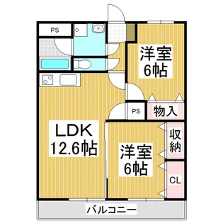メゾン・ド・アイ【305号室】の間取り