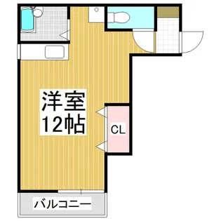 スカイハイツ【3階】の間取り