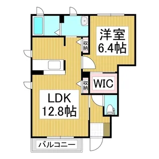 ディアス オーク【A101号室】の間取り