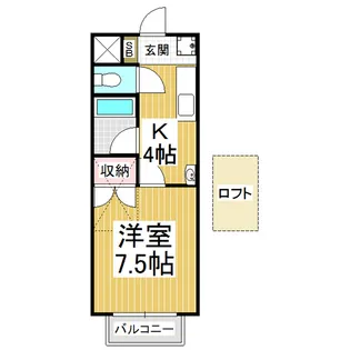 コート・ルミエール【303号室】の間取り