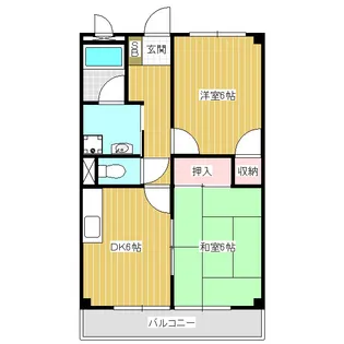 ソフィアパレス【105号室】の間取り