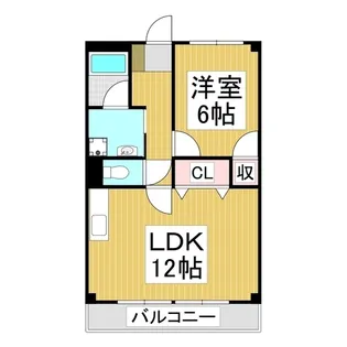 ソフィアパレス【102号室】の間取り