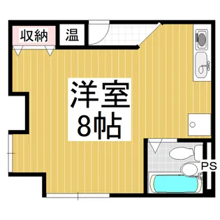 サンコーポHORI【3階】の間取り