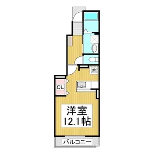 エアリー スクエア【1階】の間取り