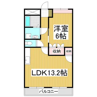 プロニティハイム【1階】の間取り
