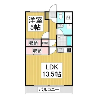 カクヘイマンション パート1【201号室】の間取り