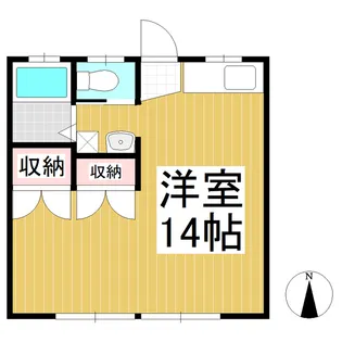 丸満ハイツ【205号室】の間取り