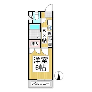 ウェルブレッド本郷【104号室】の間取り