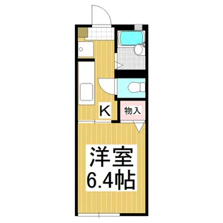 フォーレスK2【1階】の間取り