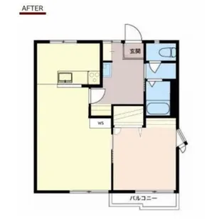 フレグランスやま1【201号室】の間取り