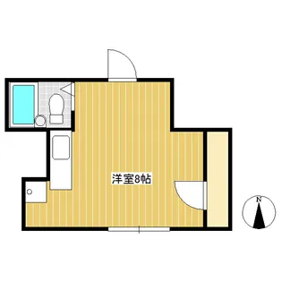 グリーンウェスト【101号室】の間取り