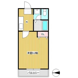 エクセレントⅠ【203号室】の間取り