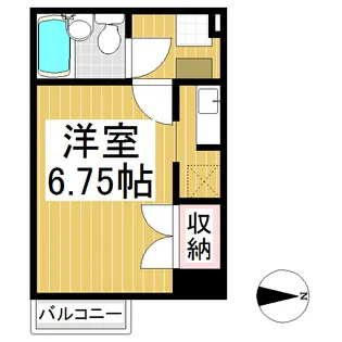 ファーストハイツ【211号室】の間取り