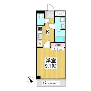 サニーコート【1階】の間取り