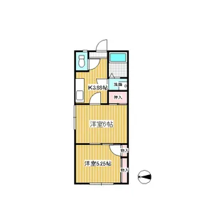 下之条ガーデンヒルズ【2階】の間取り