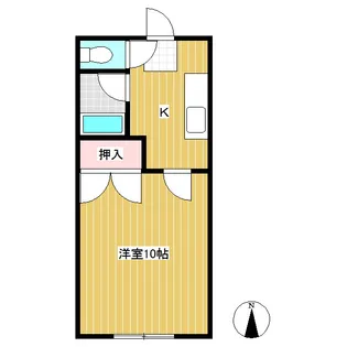 J’S SUMIYOSHI【302号室】の間取り