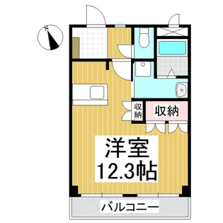 ルミナス三好町【2階】の間取り