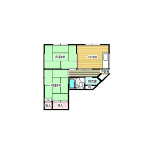 トワ ヴェール【101号室】の間取り