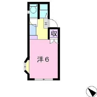 コーポ・スコラ【301号室】の間取り