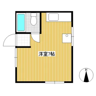 コーポヤマト【300号室】の間取り