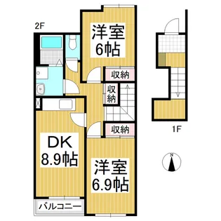 エル・ガーデン【2階】の間取り