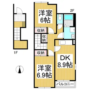 エル・ガーデン【2階】の間取り