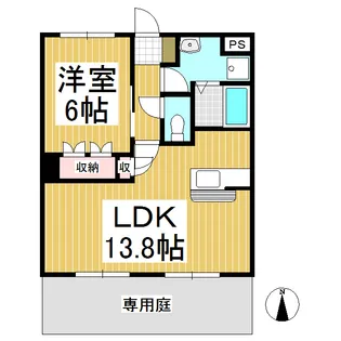 LR.South・Wave【1階】の間取り