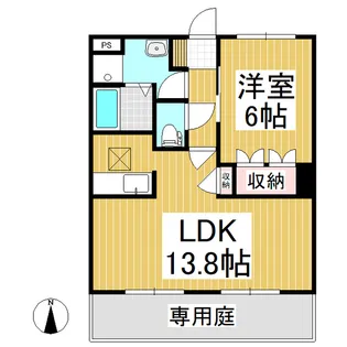 LR.South・Wave【1階】の間取り