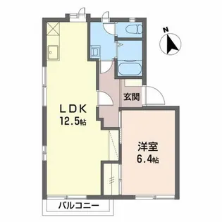 フレグランスK A棟【202号室】の間取り