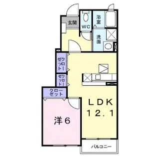 アルトピアーノB【1階】の間取り