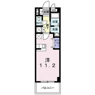 ザ・グレイス・シグマ【2階】の間取り