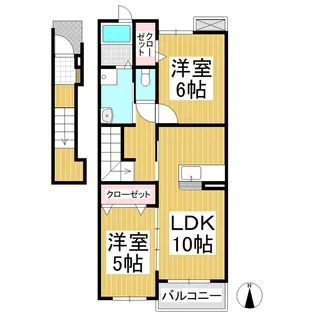 リアライズA【203号室】の間取り