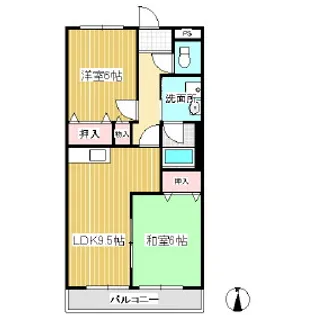 レジデンス天神【305号室】の間取り