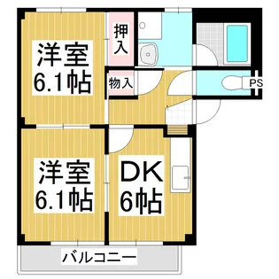 Surplus Courage【2階】の間取り