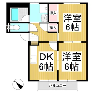 Surplus Courage【2階】の間取り