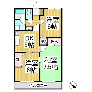 3Kの間取り画像