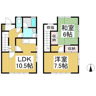 長野県小諸市市【一戸建】の間取り