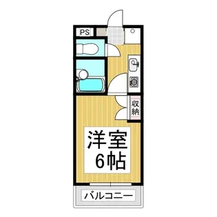 長野県佐久市大沢【マンション】の間取り