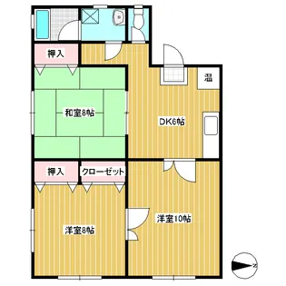 エステーラ【203号室】の間取り
