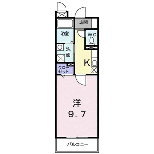 パインプラザ【1階】の間取り