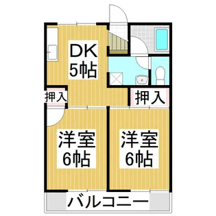 プロスパハイム【202号室】の間取り