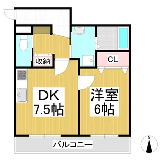 assurance SAY 26【301号室】の間取り