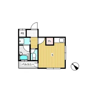 広和ビル【405号室】の間取り