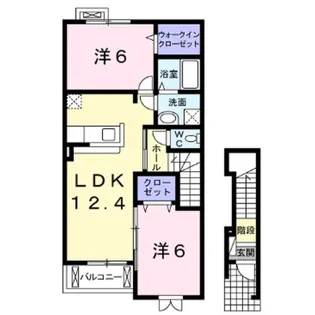 マウンド・フィールド【2階】の間取り