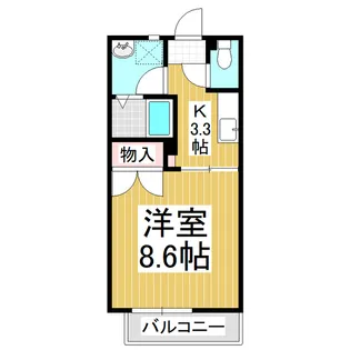 フレグランスマルベリィー【1階】の間取り
