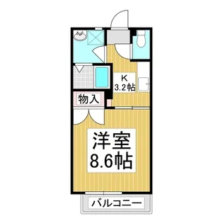 フレグランスマルベリィー【2階】の間取り