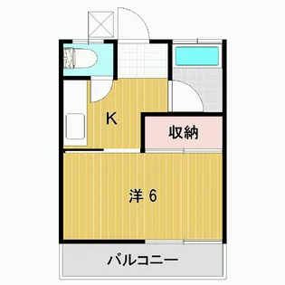 藤森コーポ【102号室】の間取り