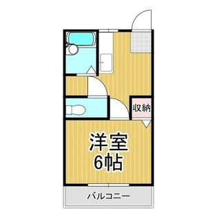 マロンコーポ【1階】の間取り